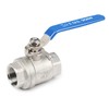U.S. Solid 3/4 Inch DN20 Ball Valve - 304 Stainless