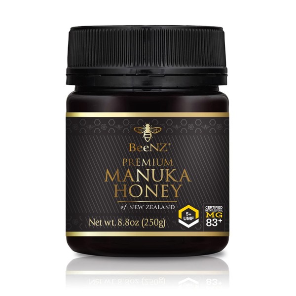 BEENZ Premium Manuka Honey UMF5+ (MGO83-140+) 8.8 oz (250 g) Genuine Imported Product