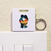 'Couple Embracing' Keyring Tape Measure/Spirit Level Tool (KM00042078)