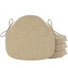 OVOV Chair Cushions for Dining Chairs Set of 4 Beige