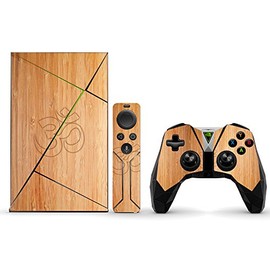 MightySkins Skin Compatible with NVIDIA Shield TV wrap Cover Sticker Skins Bamboo Ohm