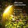 AGOTD Solar Light for Outdoor Garden, Pack of 2 Solar