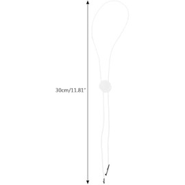 Zhhuoc 2-Pack Windproof Hat Clips - Adjustable Durable Nylon Hat Strap with Secure Clips for Fishing, Boating and Outdoor Activities, Black Non-Slip Cord Fastener for Hats in High Winds