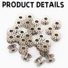 40 Bobbins for Sewing Machine, 2.1cm×2.1cm×1.1cm, Universal Sewing Machine Bobbins,