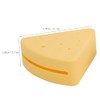 SOIMISS Caja Triangular de Silicona para Esponjas de Maquillaje Portátil