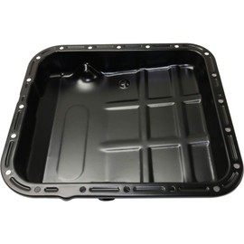 For Subaru Baja Transmission Pan 2003 04 05 2006 | w/Drain Plug | Automatic Transmission | Black | Steel | Material | 31390AA081
