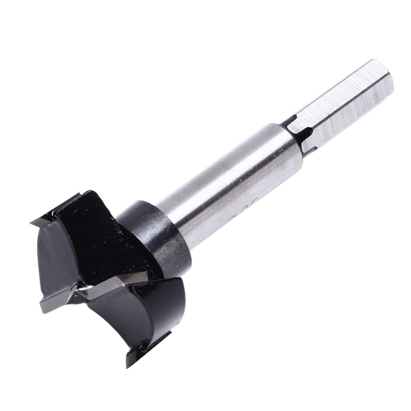 Hole Opener Drilling Guide Drill Bit 35mm Woodworking Tool for