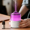 Aroma Humidifier Large Capacity Quiet Colorful Flame Lamp Desk Aromatherapy