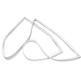 5304505529 Refrigerator Freezer Door Gasket Replacement For Frigidaire Kenmore Crosley Fridge Freezer Door Seal 5304506127 Replaces 216522376, 4456225, AP6037537, PS11770428, EAP11770428