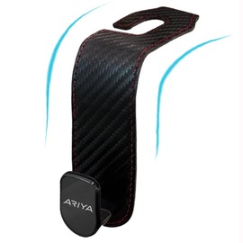 YiluGS ARIYA Headrest Hook, Nissan FE0 SNFE0 FE0 Series Dedicated Seat Hook, Both Front and Back of Seats, Leather, Car Storage Hook, Prevents Loads Collapse, Car Hook, Easy Installation, Fall