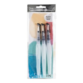 Momenta Brea Reese Waterbrush Set Empty 3/Pkg White