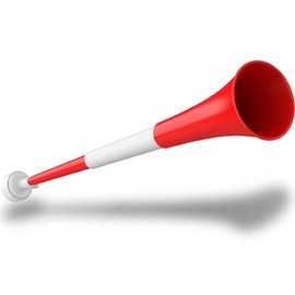 Collapsible Stadium Horn Noise Maker 24 Inch Vuvuzela Blow Horns Loud Sound Soccer Horn Blow Horn Noisemakers for Sporting Events Graduation Games School Sports Party Supplies Favors Accessories