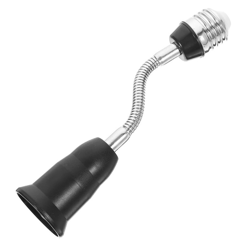 E26/E27 Light Socket Extender Adapter, 25cm/9.8 inch Light Bulb Extension,E26