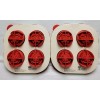 Threshold 2x Threshold Ice Cube Tray Rose Flower Shape Mold