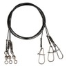 Savage Gear Black 7 Trace Length 50cm 25kg Thickness 0.60mm