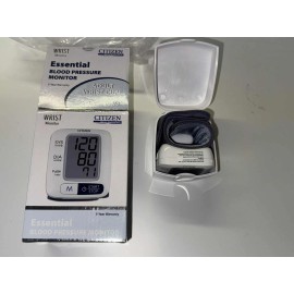 Citizen Adult Wrist Cuff Electronic Blood Pressure Monitor CH-650 New in Box