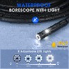 Triple Lens Borescope with 5" IPS Screen, 1920P HD Inspection