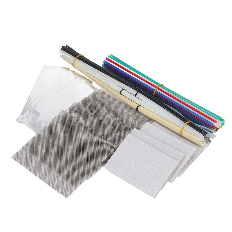 106PCS Plastic Welding Rod 12 Colors ABS PP PU PE