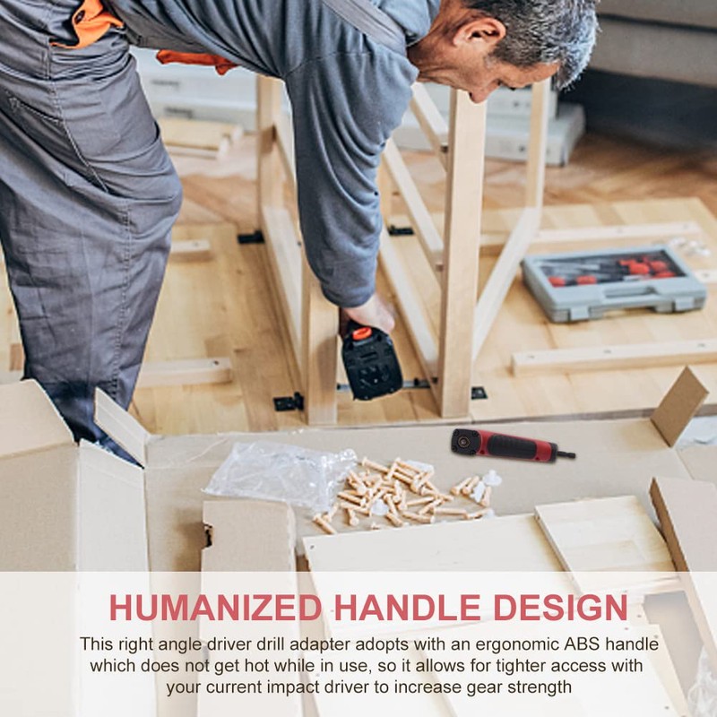 Right Angle Drill Bit Corner Adapter, Right Angle Impact Driver