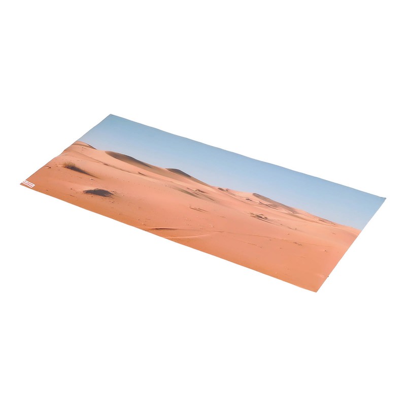 Aquarium Poster PVC Self Adhesive Waterproof 3D Desert Style Fish