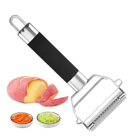 Swivel Peeler, Swivel Peeler Potato Slicer Carrot Shredder, Stainless Steel Cutter Slicer for Veggie Potato Carrot Fruit