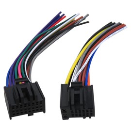 INGQI Car Stereo Radio Male Wire Harness Kit for GMC Acadia 2007-2012