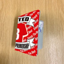 Manchester The Reds Football Shirt Travel Passport Holder Case Gift Present