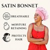 Silk Satin Bonnets for Women & Men - Elastic Wide