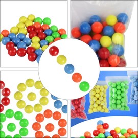 Vaguelly 200pcs Counting Balls Probability Learning Balls Colored Plastic Balls Plastic Balls for Kids Colorful Small Balls