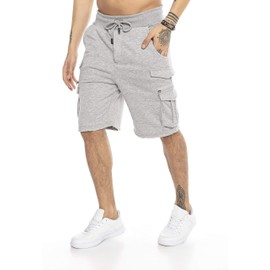 Redbridge Men's Shorts Cargo Premium Quality, grey mixed