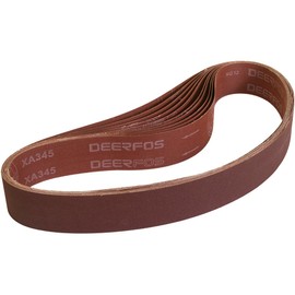 KEYSTONE 2" X 42" SANDING BELT 60X - 10 PACK BY PEACHTREE WOODWORKING PW6137