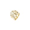 18K Gold Plated Alloy Ring UNOde50, 18K Gold Plated Alloy,