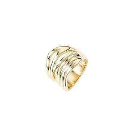 18K Gold Plated Alloy Ring UNOde50, 18K Gold Plated Alloy, Not applicable.