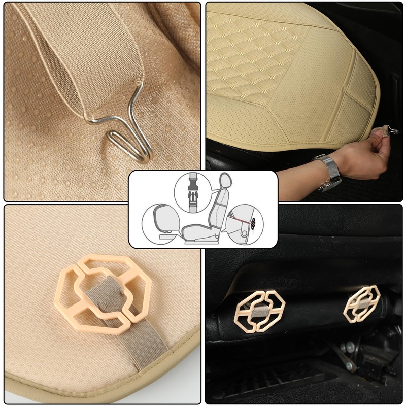 Black Panther Car Seat Cover, Luxury Car Protector, Universal Anti-Slip