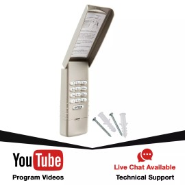 NAR For 66LM Liftmaster Garage Door Keypad Keyless Entry Opener Green Learn