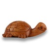 ART-CRAFT Turtle Miniature Carving Suar Wood 3 cm