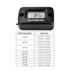 Jayron LCD Digital Inductive Pulse Speed Tachometer/Tach Hour Meter Waterproof