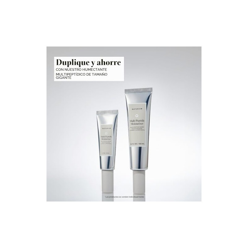 NATURIUM Multi-Peptide Moisturizer con Vitamina C Etílica y Pantenol -