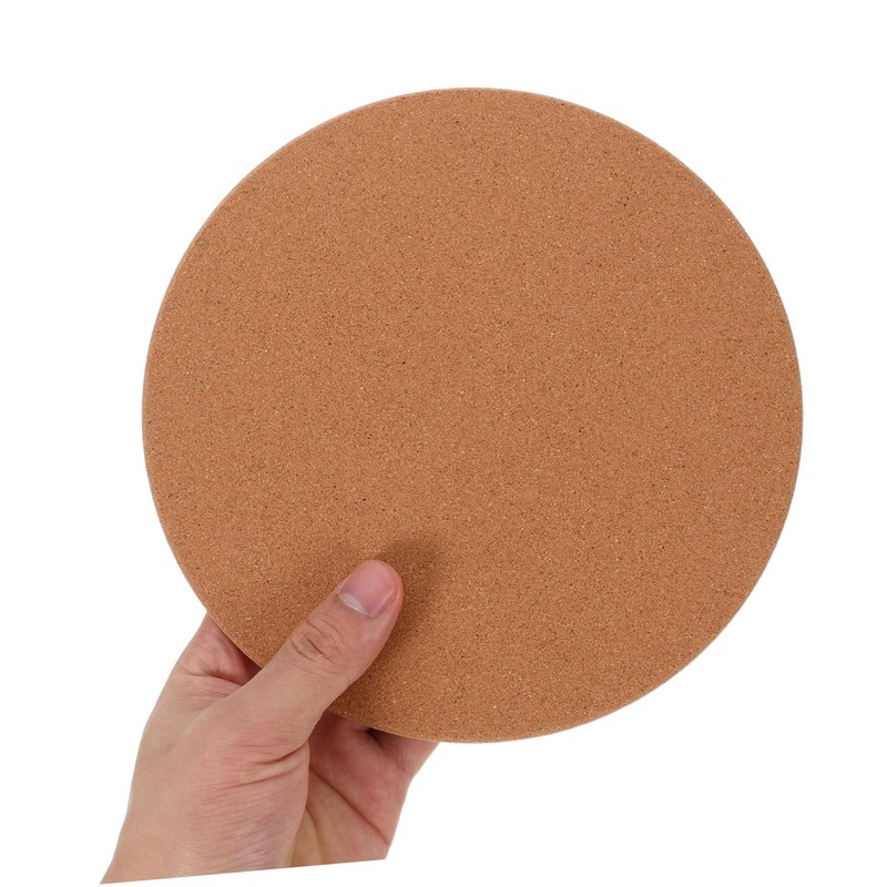 ABOOFAN Cork Trivets for Hot Dishes 2 Pcs Round Heat