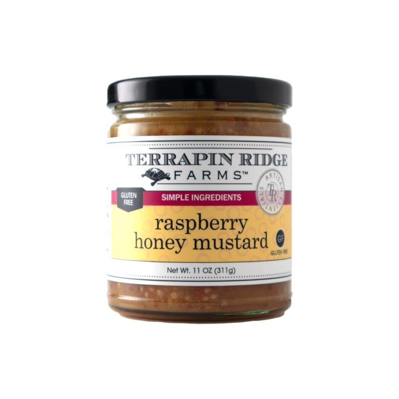 Raspberry Honey Mustard – Sweet & Tangy Mustard for Sandwiches,