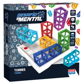 Falomir - Towers of Mental Challenge | Logic and Skill in 3D | Innovative Game for 1 Player (Age 6+)