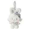Sanrio 432679 Mascot Charm (Fluffy Snow Rabbit) Wish Me