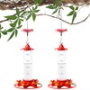 Hummingbird Feeder with Ant Moat - Clear Wild Bird Feeders