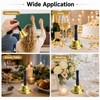 24 Pcs Metal Hand Bell Call Service Hand Bells for