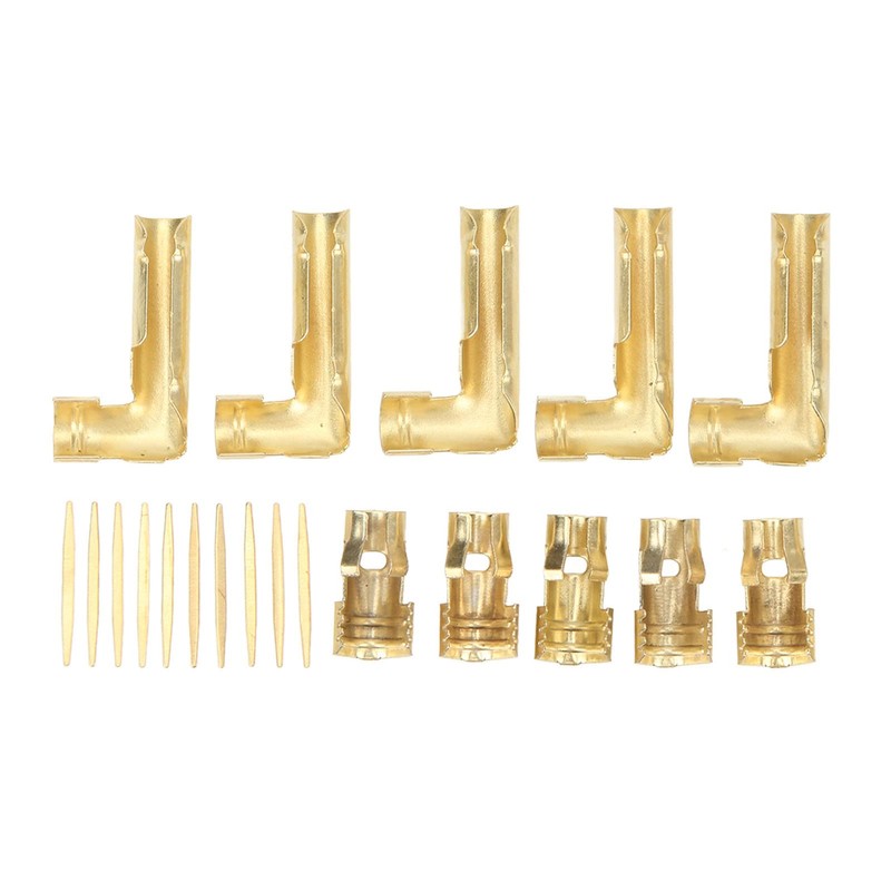30PCS 90 Degree Spark Plug Boot Terminal Kit, Spark Plug