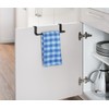 WENKO Telescopic door towel rack, extendable towel holder for kitchen