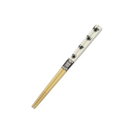 aoba Dishwasher OK 白竹 Coating Minutes to Cat 19.5 cm Made in Japan Chopsticks