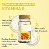 Juveternal |Cápsulas Faciales Vitamina E | 90 cáps| Revitaliza y