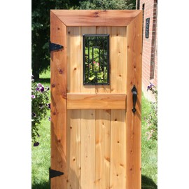 Nuvo Iron Decorative Insert for Fencing, Gates, Home, Garden - Rectangle, 17"