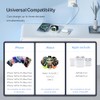 UCOMX 3 in 1 Charging Station for Multple Devices,Foldable 3